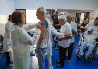 Abertura oficial do Dia D da Campanha de Vacinação contra a Influenza 2026 foi na UPA Jardim América, em Goiânia (Foto: SES)